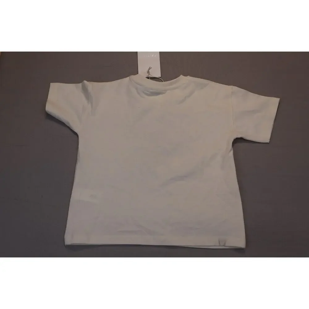 NEW Zara Baby Boy Brown Bear Graphic Short Sleeve Tee 2-piece Set Size 2Y 92cm